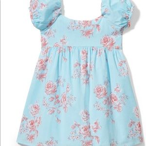 4T Janie and Jack Puff Sleeve floral dress